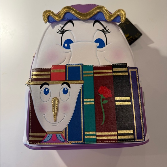Loungefly Handbags - Beauty and the Beast Mrs Potts & Chip DISNEY LOUNGEFLY *New With Tags*